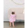 Pink Easter Egg Smocked Bubble - Rompers - 2 - thumbnail