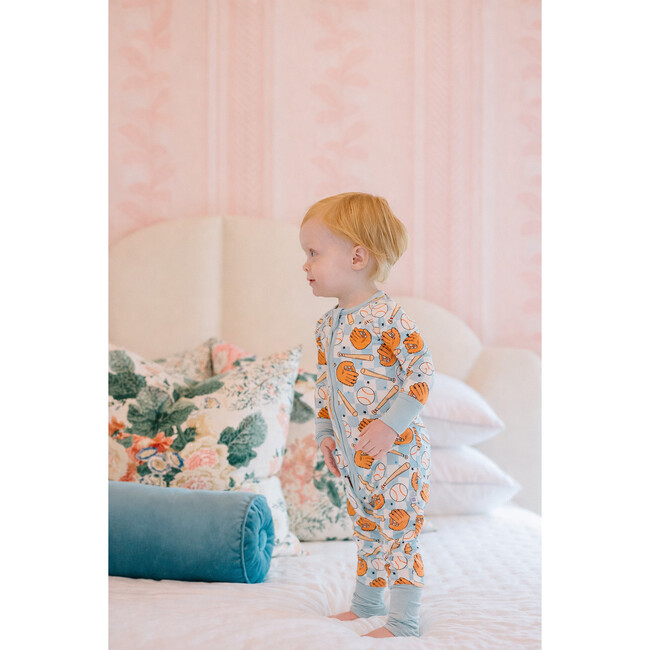 Home Run Bamboo Zipper Romper