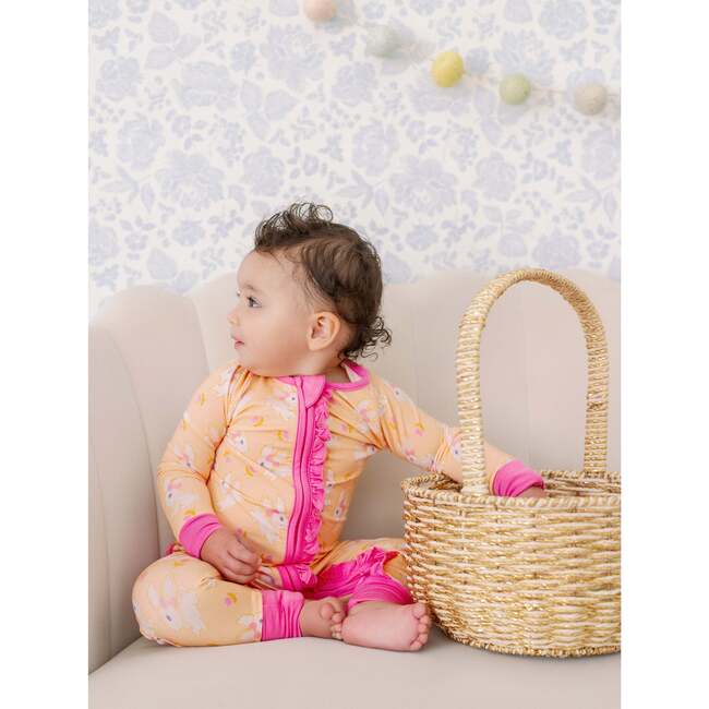 Hoppy Bamboo Ruffle Romper