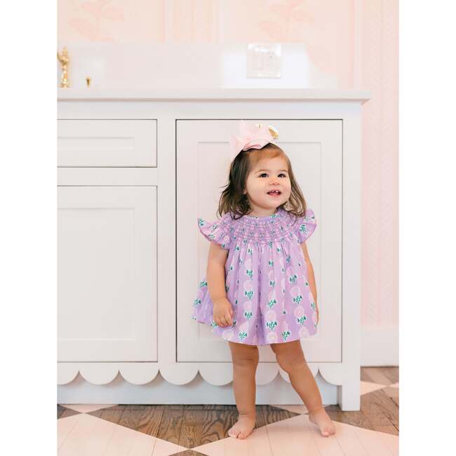 Lottie Smocked Diaper Cover Set