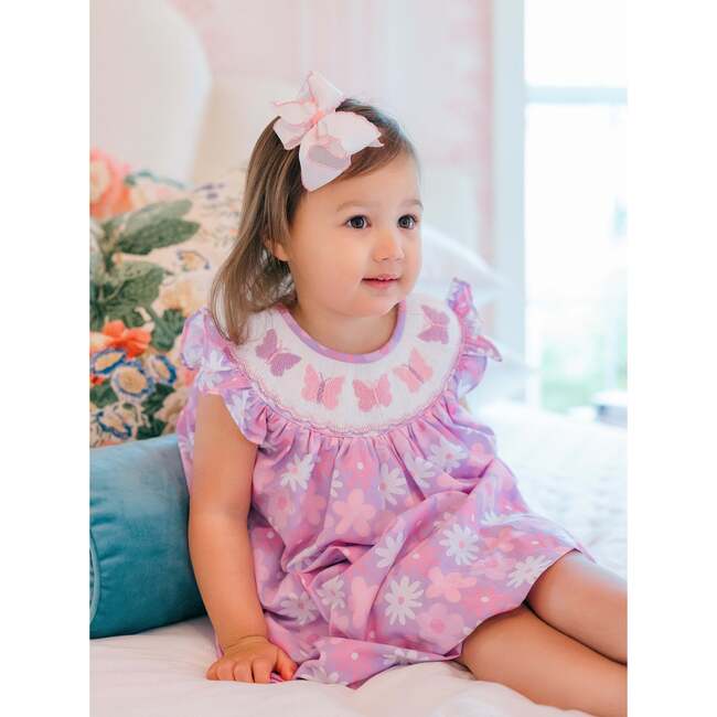 Lucy Butterfly Smocked Dress - Dresses - 3