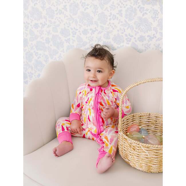 Girly Carrots Bamboo Ruffle Romper