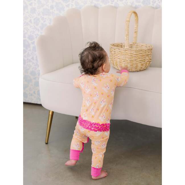 Hoppy Bamboo Ruffle Romper