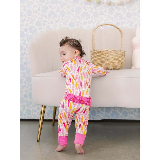 Girly Carrots Bamboo Ruffle Romper - Rompers - 3
