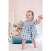 Daisy Gingham Smocked Diaper Cover Set - Mixed Apparel Set - 1 - thumbnail