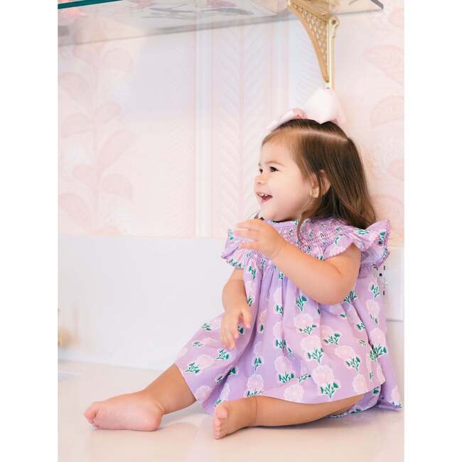 Lottie Smocked Diaper Cover Set - Mixed Apparel Set - 3