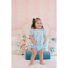 Collared Hydrangea Smocked Bubble - Rompers - 1 - thumbnail