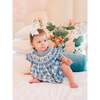 Daisy Gingham Smocked Diaper Cover Set - Mixed Apparel Set - 2 - thumbnail