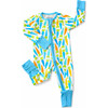 Blue Carrots Bamboo Zipper Romper - Rompers - 1 - thumbnail