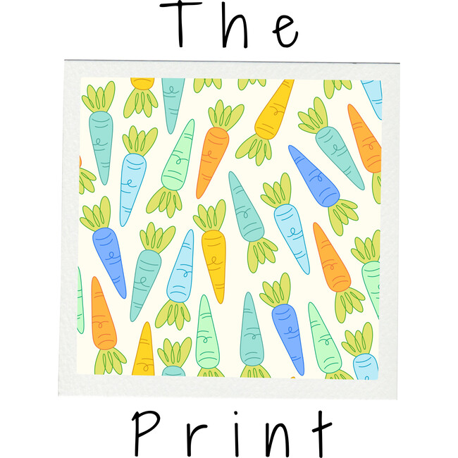 Blue Carrots Bamboo Zipper Romper