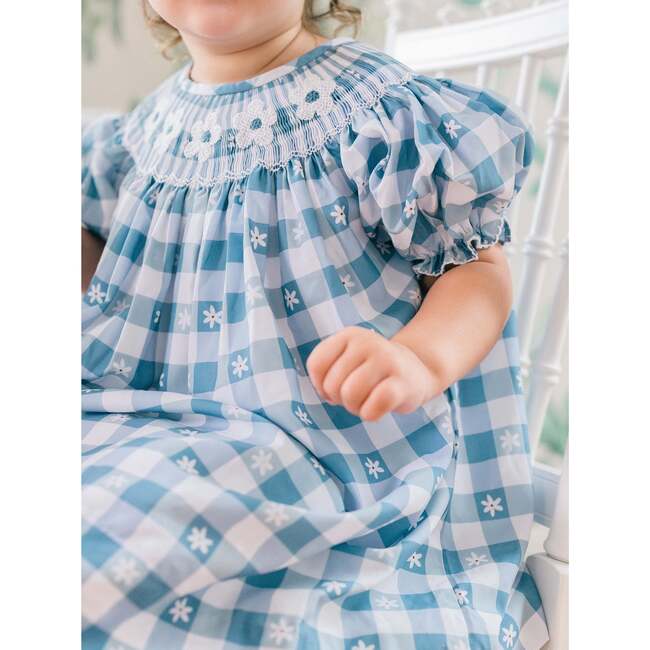 Daisy Gingham Smocked Dress