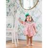 Checkered Strawberry Smocked Bubble - Rompers - 1 - thumbnail