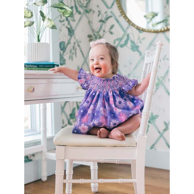 Annie Smocked Diaper Cover Set