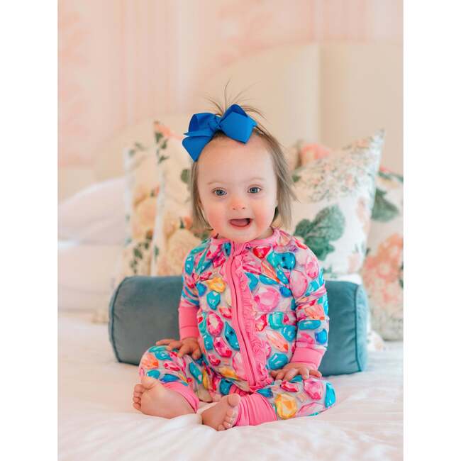 Bejeweled Bamboo Ruffle Romper