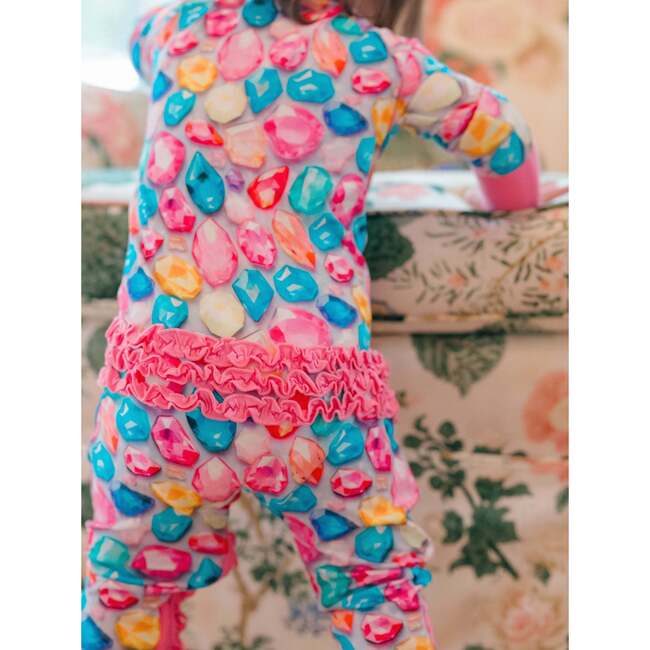 Bejeweled Bamboo Ruffle Romper