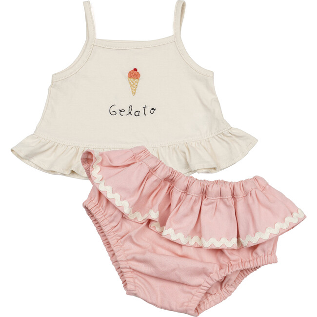 Ruffle Bloomer Set, Gelato