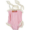 Strawberry Swimsuit, Sorbet Pink - One Pieces - 1 - thumbnail