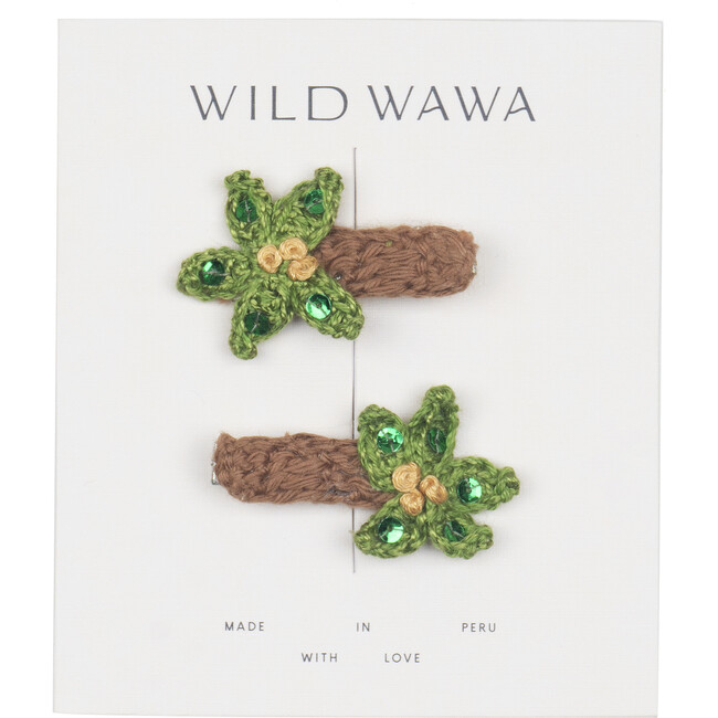 Crochet Clip Set, Palm