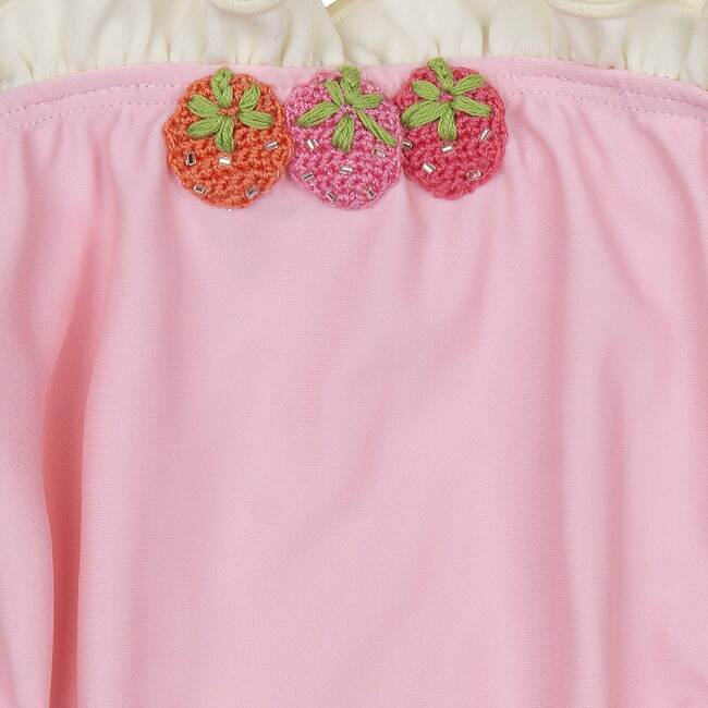 Strawberry Swimsuit, Sorbet Pink