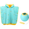 Quut Beach Poncho + Mini Ballo, Banana Blue - Cover-Ups - 1 - thumbnail