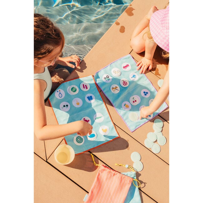 Quut Travel Games - Bingo, Lotocolor + Cuppi, Lagoon - Outdoor Games - 3