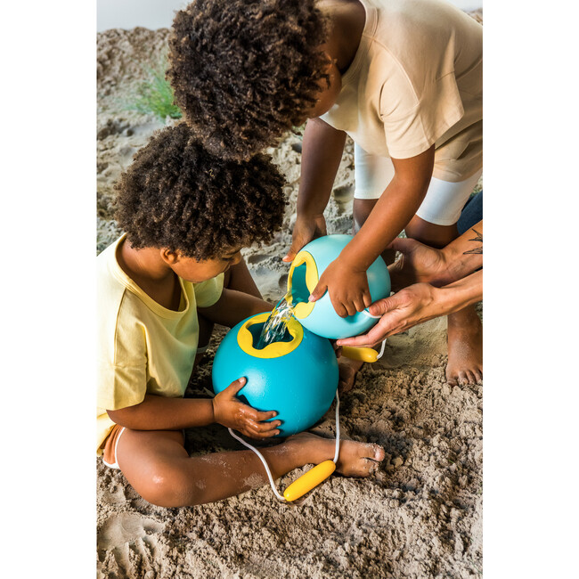 Quut Beach Poncho + Mini Ballo, Banana Blue - Cover-Ups - 4