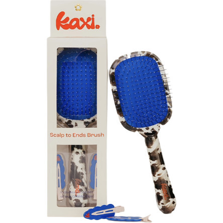 Kaxi Cow Print Scalp to Ends Brush