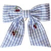 Kaxi Cherry Blue Gingham Midi Blue - Hair Accessories - 1 - thumbnail