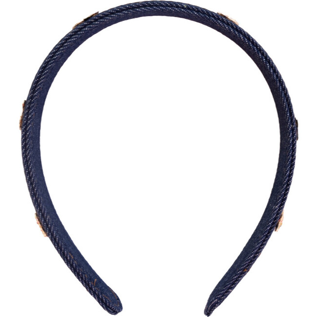 Kaxi Denim Charmed Headband, Dark