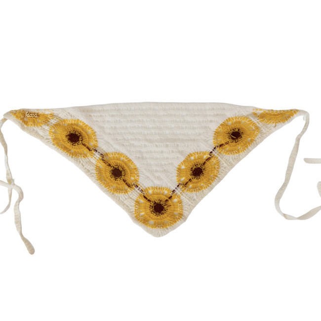 Kaxi Knitted Bandana, Sunflower