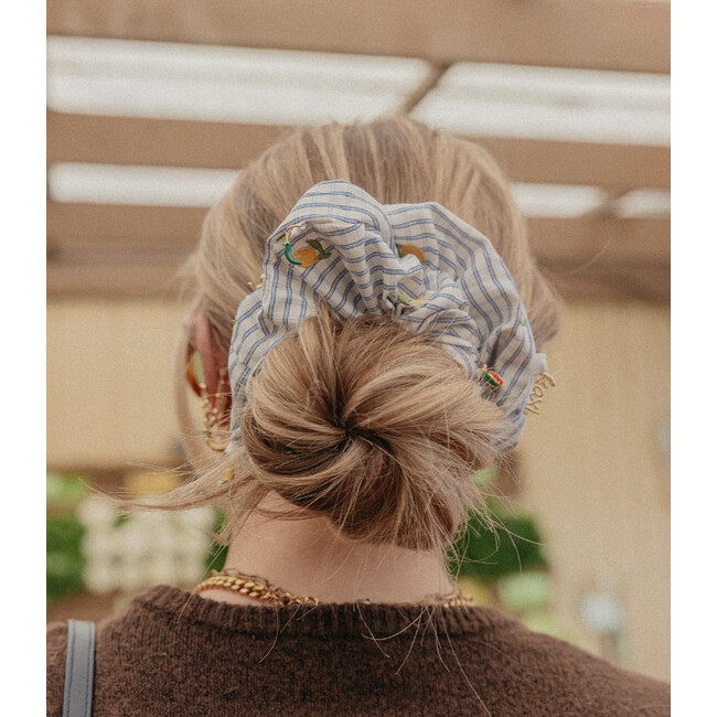 Kaxi Lemon Charmed Oversized Scrunchie