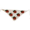 Kaxi Knitted Bandana, Strawberry - Hair Accessories - 1 - thumbnail