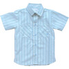 Sporting Shirt in Stripe In Blue Jay - Polo Shirts - 1 - thumbnail
