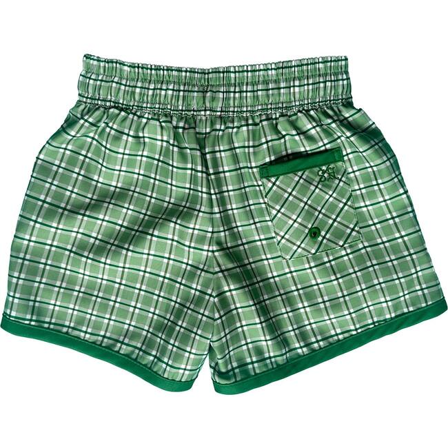 Talmadge Trunk in Apple Check - Swim Trunks - 2