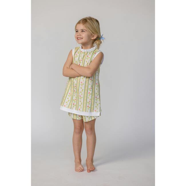 Dashwood Set in Vivian Stripe in Daffodil