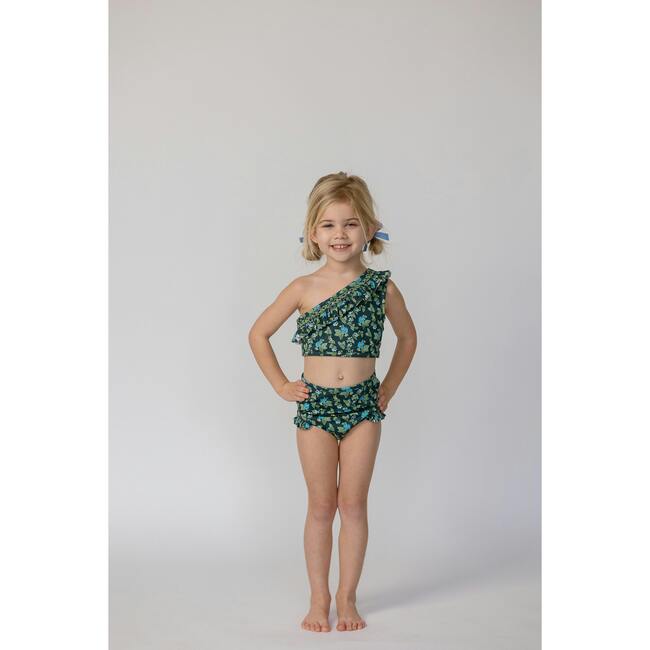 Josie in Spring Mustard In Navy