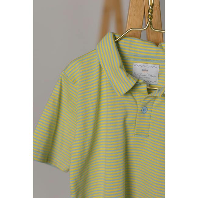 Banks Polo in Dockside Stripe - Polo Shirts - 3