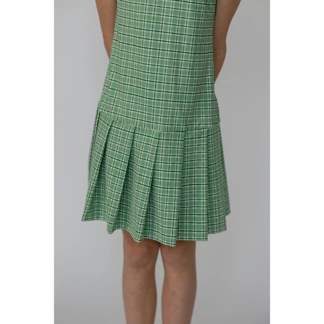 Tennis Dress in Apple Check - Dresses - 3