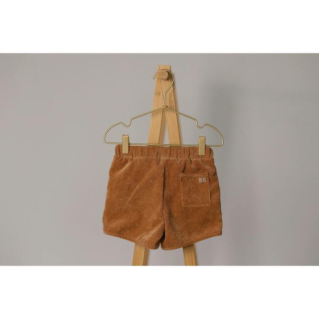 Athletic Short in Proformance Cord In Terra Cotta