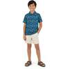 Tween Boys Short Sleeve Polo, Island Palms - Polo Shirts - 2 - thumbnail