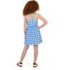 Tween Girls Knit Skort Dress, Gingham - Dresses - 3