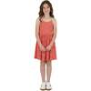 Tween Girls Knit Skort Dress, Floral Print - Dresses - 4