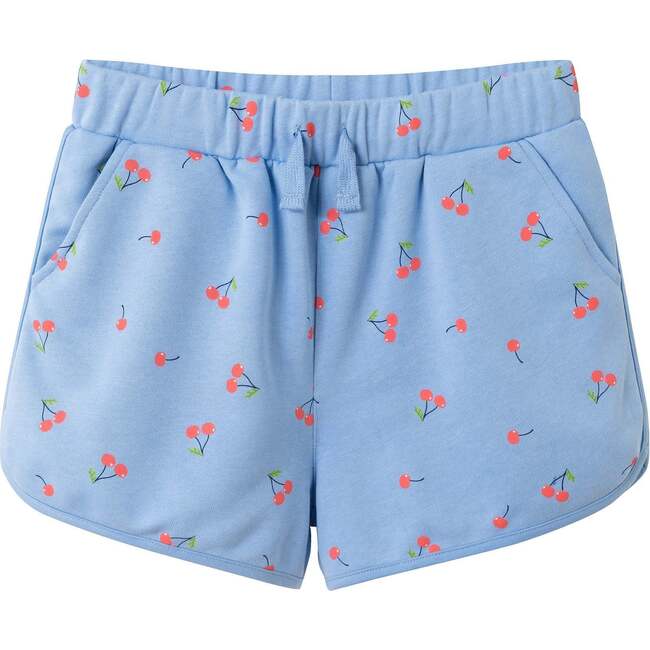 Tween Girls Crewneck Sweatshirt & Short Set, Cherry Print - Mixed Apparel Set - 6