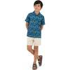 Tween Boys Short Sleeve Polo, Island Palms - Polo Shirts - 6 - thumbnail