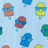 Infant Boys Henley Romper & Bib Set, Blue Ice-Pops - Mixed Apparel Set - 4