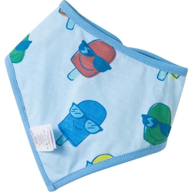 Infant Boys Henley Romper & Bib Set, Blue Ice-Pops - Mixed Apparel Set - 5