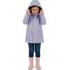 Girls Rain Coat, Multicolor Floral - Raincoats - 4