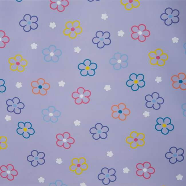 Girls Rain Coat, Multicolor Floral - Raincoats - 6