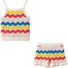 Girls Crochet Set, Sunshine - Mixed Apparel Set - 1 - thumbnail