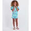 Girls Heart Crochet Set, Aqua Hearts - Mixed Apparel Set - 5